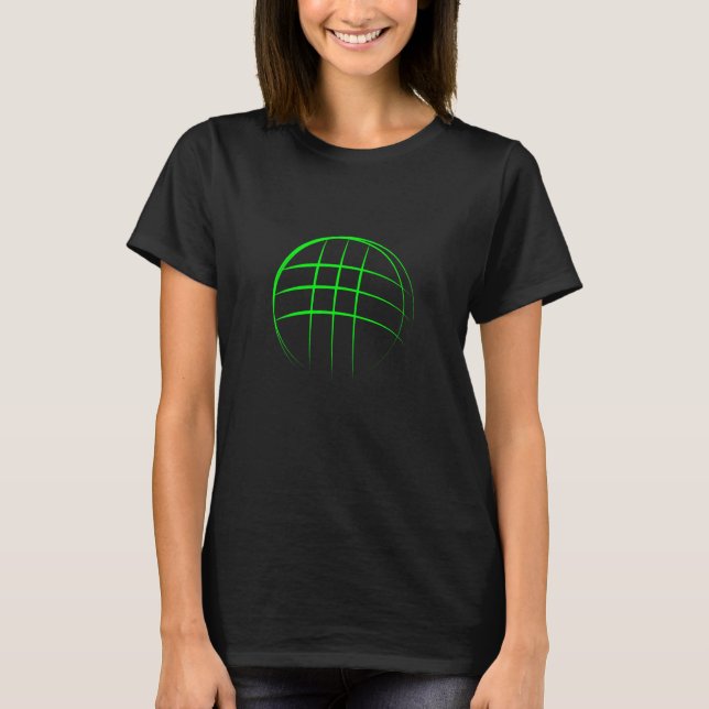 Bocce Ball TeamSquad Apparel  2 T Shirt (Framsida)