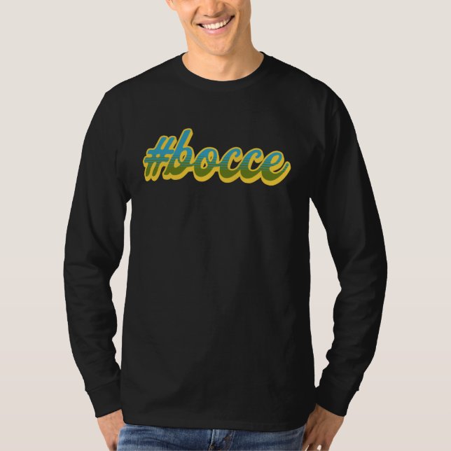 bocce   Bocce Ball T Shirt (Framsida)