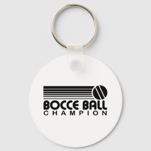 Bocce Boll Champion Nyckelring