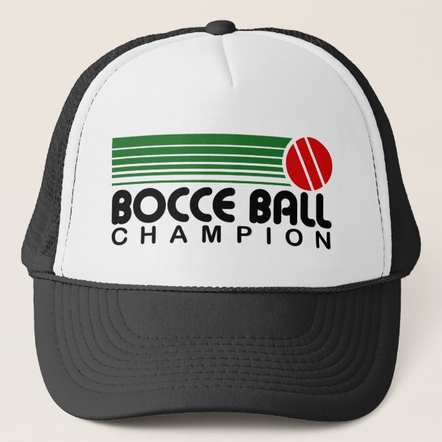 Bocce Boll Champion Truckerkeps (Framsida)