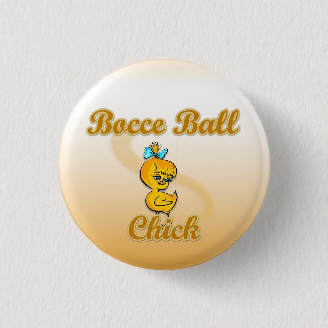 Bocce Boll Chick Knapp (Framsida)