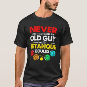 Bocce Boll farmpa för gammal man T Shirt