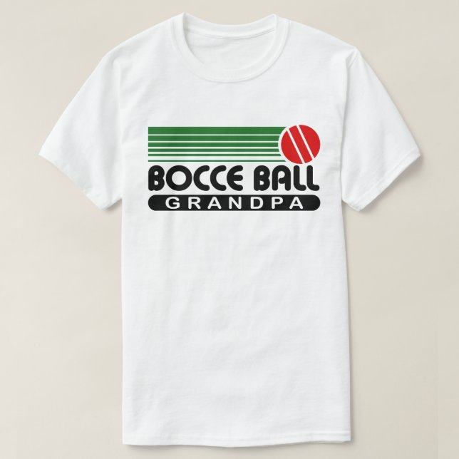 Bocce Boll Grandpa T-shirt (Design framsida)