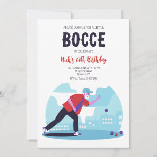 Bocce Boll Inbjudningar