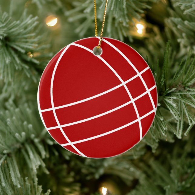 Bocce boll Julgran ornament (Träd)