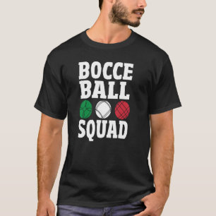 Bocce Boll Team Italy Bowilng Bocce Coach Bocce T Shirt