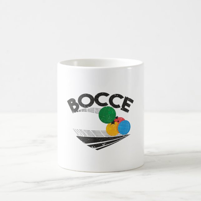 Bocce Bollar Game Kaffemugg (Center)