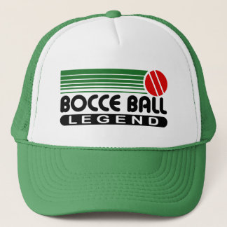 Bocce bolllegend truckerkeps