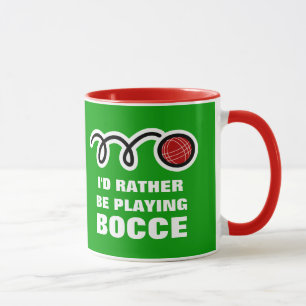 Bocce bollmugg med roligt citationstecken mugg