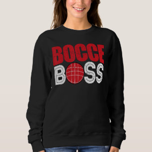Bocce Bollspelare Spelare Bocce Chef T Shirt
