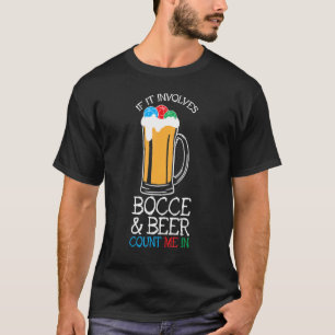 Bocce eller Bocce under betesprovet T Shirt