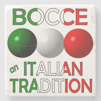 Bocce en italiensk tradition stenunderlägg