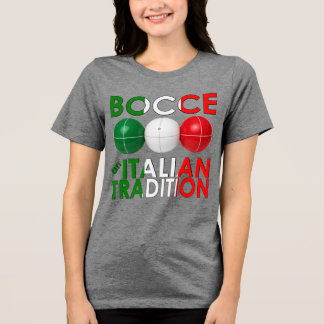 Bocce en italiensk tradition t shirt