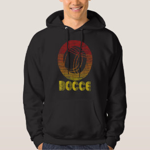 Bocce Gräsmatta Bowling Game Boll Player Boccia Bo Hoodie