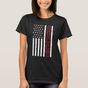 Bocce Kärlek Boules Sport Boll Player Gräsmatta Bo T Shirt