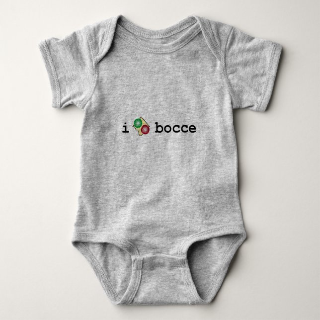Bocce Onsie T Shirt (Framsida)