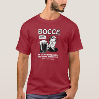 Bocce pappor (mörkfärger) t-shirt