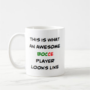 Bocce player, fantastisk kaffemugg