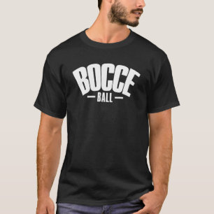 Bocce som säger Boll med Jack Bocci Game Bocce T Shirt