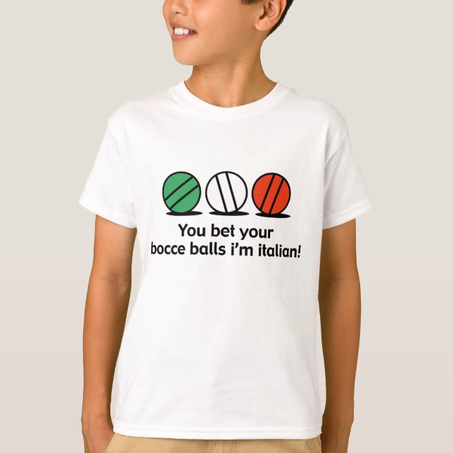 Bocce T-shirt (Framsida)