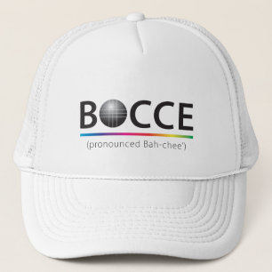 BOCCE (uttalat Bah-chee')lock Truckerkeps