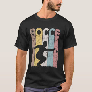 Bocce Vintage Bocce Player Retro Petanque Älskare T Shirt