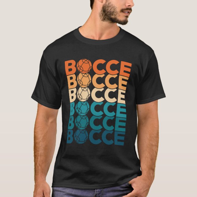Bocce-Vintage T Shirt (Framsida)