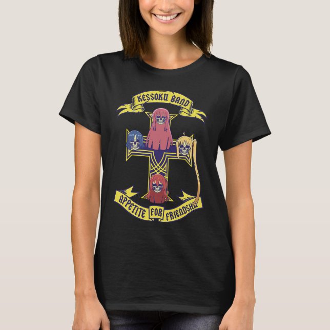 BOCCHI THE ROCK!: APTIT FÖR VÄNSKAP T SHIRT (Framsida)