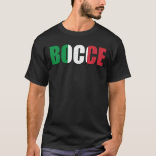 Bocci Game Bocce Sport Fläkt Italienska Bowling Bo T Shirt