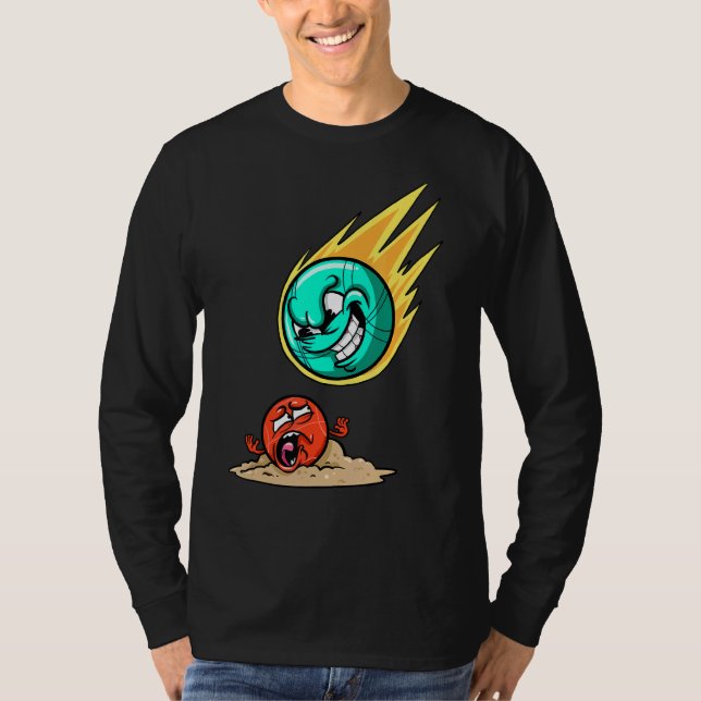 Boccia Set Boccia Player Flies Bocce Boll Boccia T Shirt (Framsida)