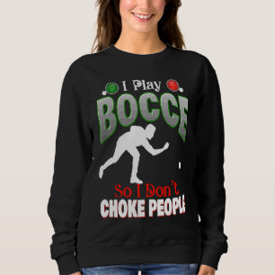 Boccie Boll Kung eller Drottning Vuxna Gräsplan Bo T Shirt