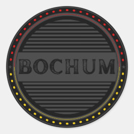 Bochum City Pride Emblem – German Identity Runt Klistermärke