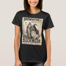 Bock Beer Brewing Co. Vintage Retro Coola
