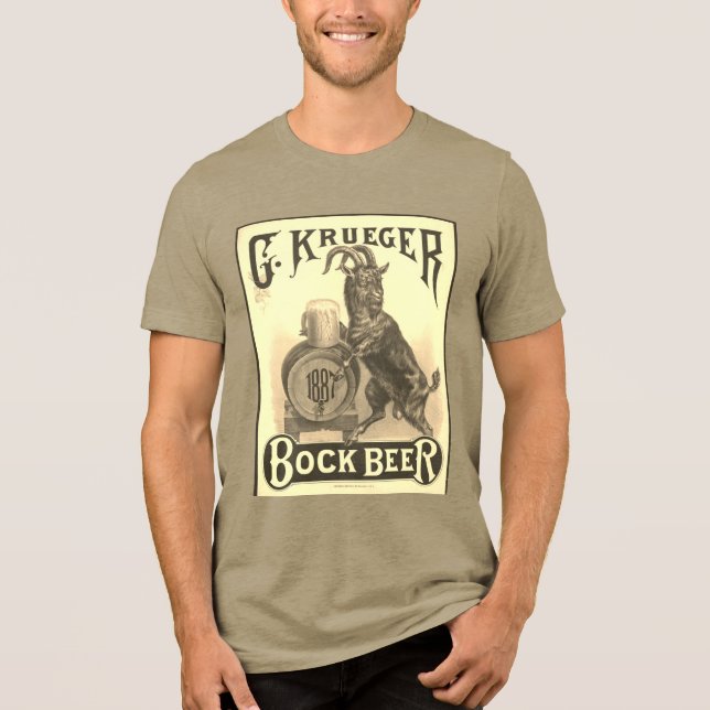 Bock Beer T-shirt (Framsida)