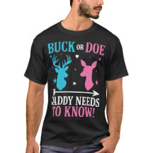 Bock eller Doe? Pappa Måste Veta T-shirt