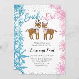 Bock- eller Doegender avslöjer inbjudanvinter Inbjudningar
