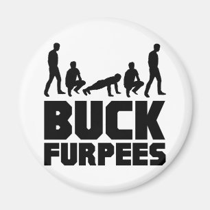 Bock Furpees -- Burpees kondition Magnet