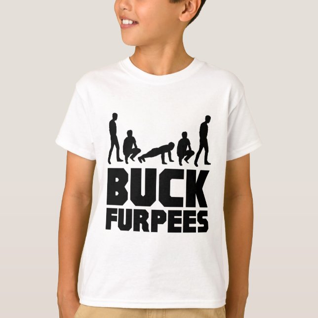 Bock Furpees -- Burpees kondition Tröja (Framsida)