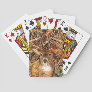 Bock i hjort för Camo vitsvan Spel Kort