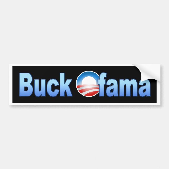 Bock Ofama - Obama bildekal (Framsidan)