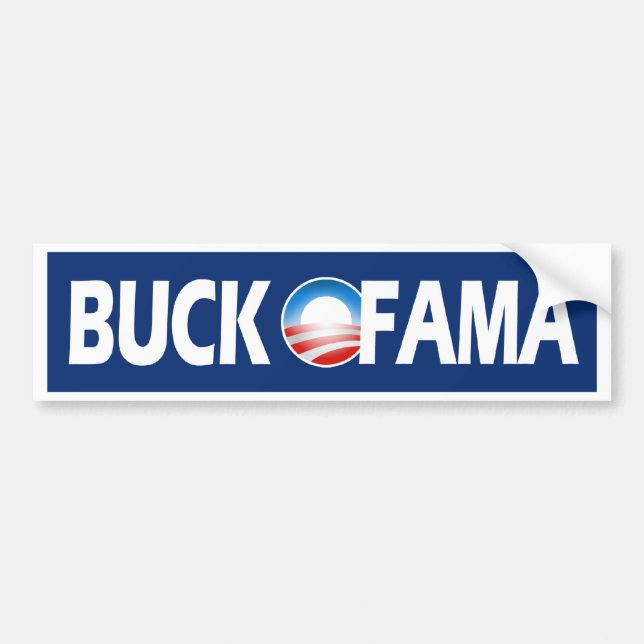 Bock Ofama - Obama bildekal (Framsidan)