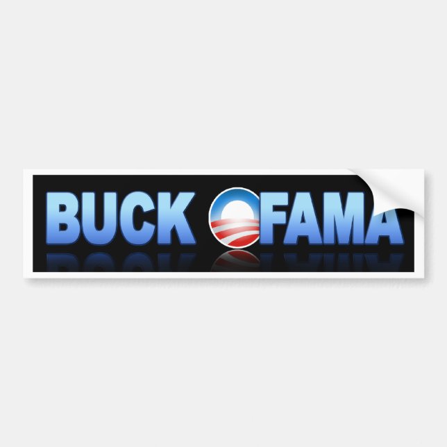Bock Ofama - Obama bildekal (Framsidan)