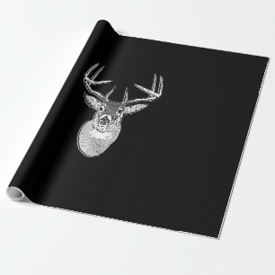Bock på svart hjort för designvitsvan presentpapper