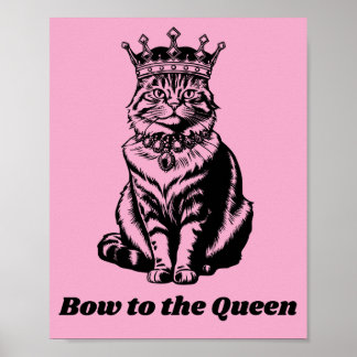 Bocka för drottningen - Kattdrottning över allt Poster