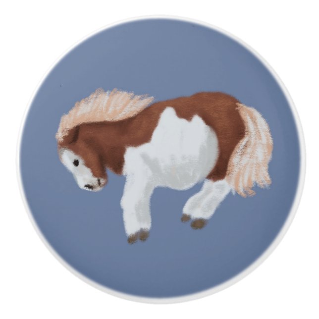 Bockande ponny  knopp (Framsidan)