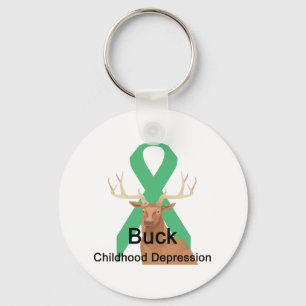 BockBarndom-Fördjupning Keychain Nyckelring