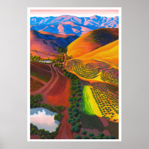 Bocken i Poly kanjon Poster