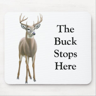 Bocken stoppar här Mousepad Musmatta