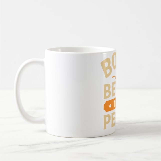 Böcker är bättre än människor Rolig kaffemugg (Vänster)