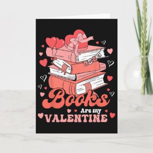 Böcker Är Min Valentin Bibliotekarie Bokvalentin D Kort